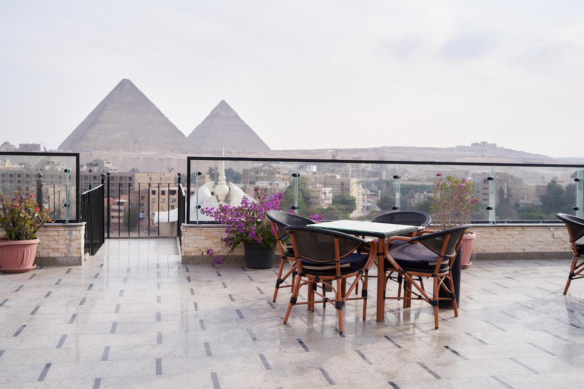 New Top Pyramids Hotel Le Caire Extérieur photo