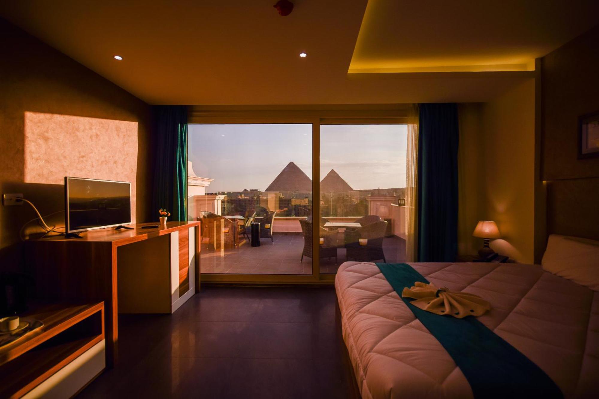 New Top Pyramids Hotel Le Caire Extérieur photo