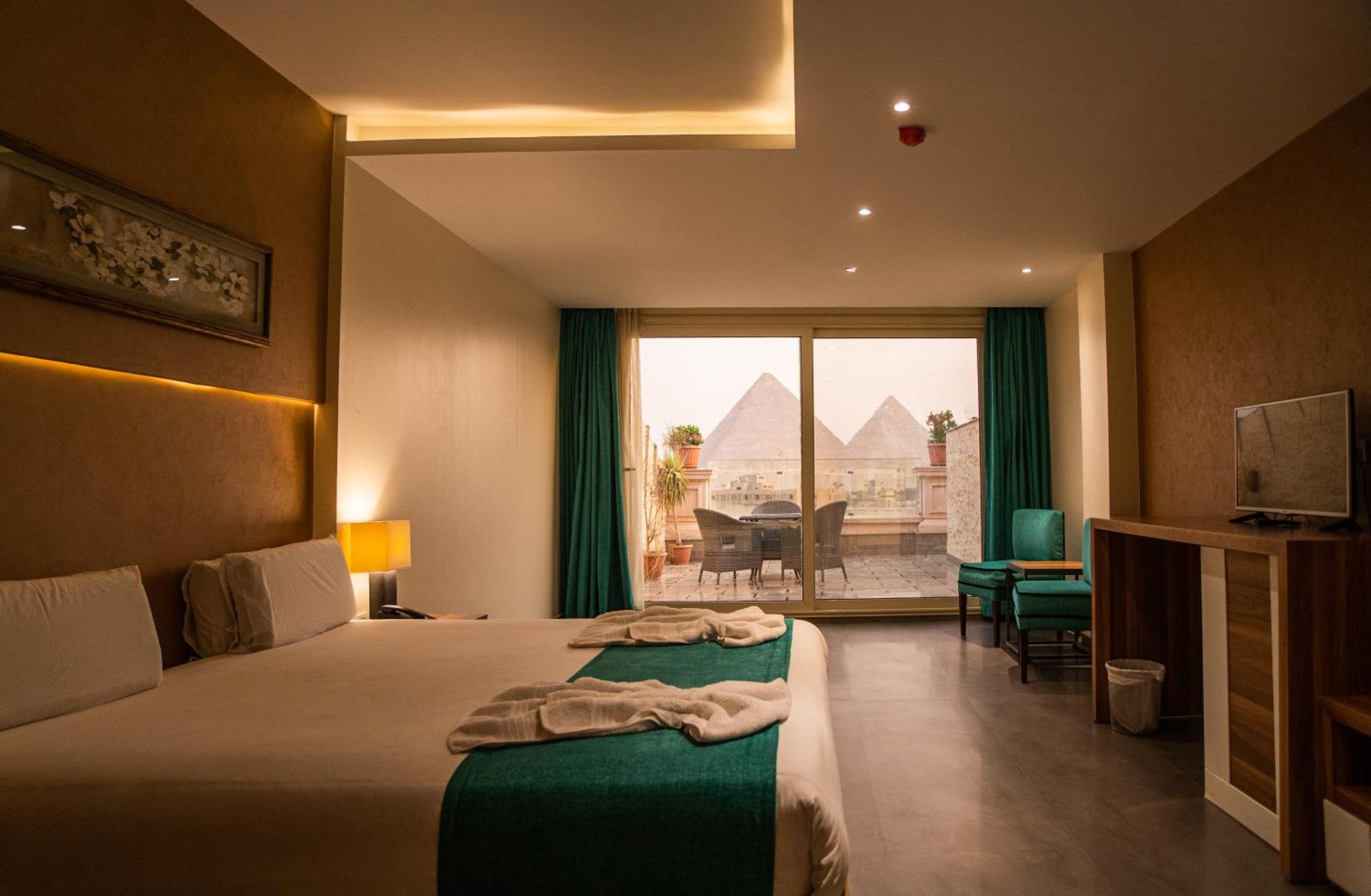 New Top Pyramids Hotel Le Caire Extérieur photo
