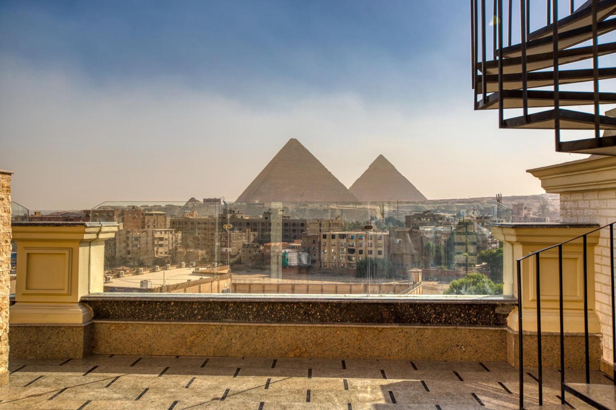New Top Pyramids Hotel Le Caire Extérieur photo
