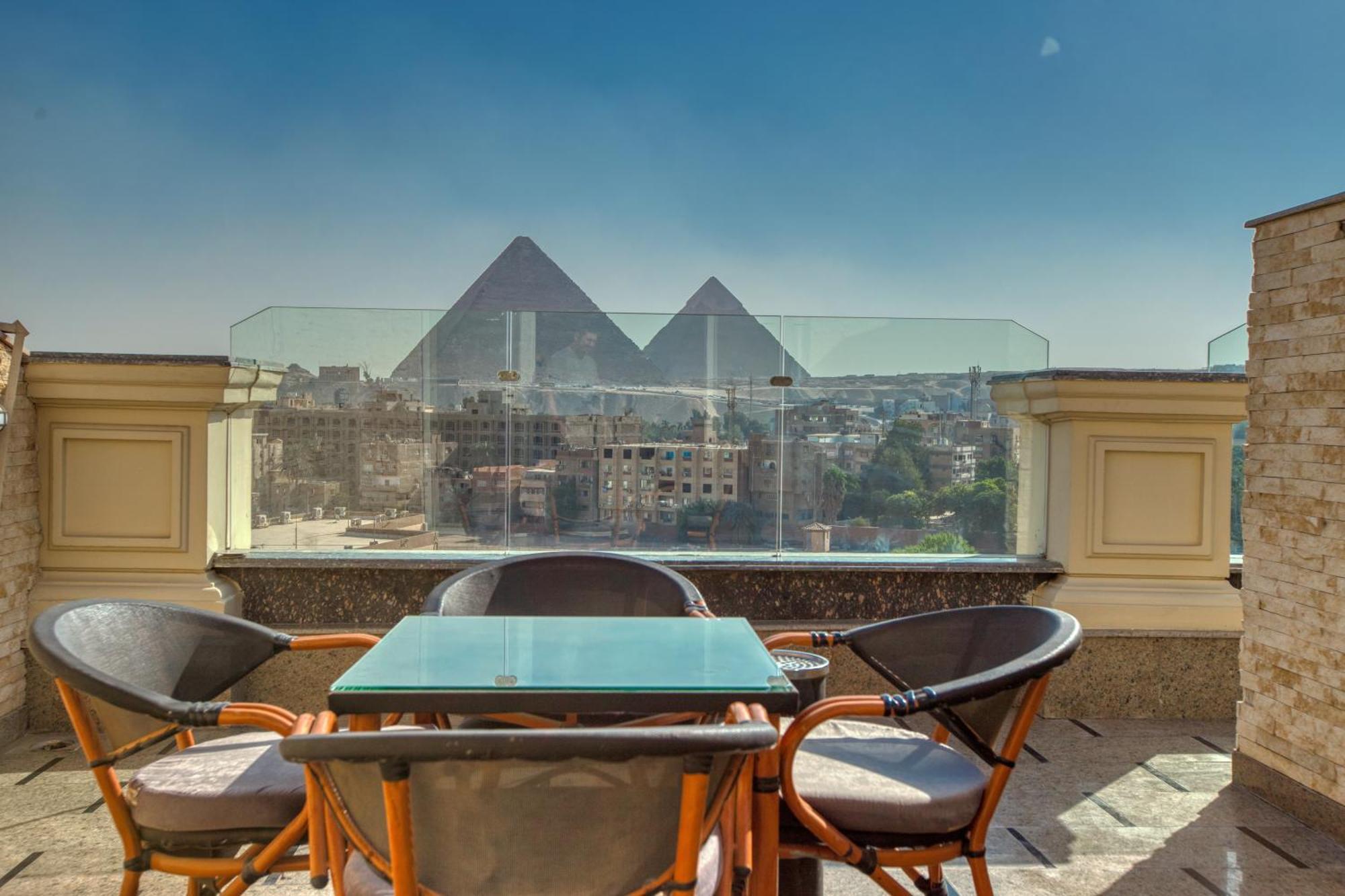 New Top Pyramids Hotel Le Caire Extérieur photo