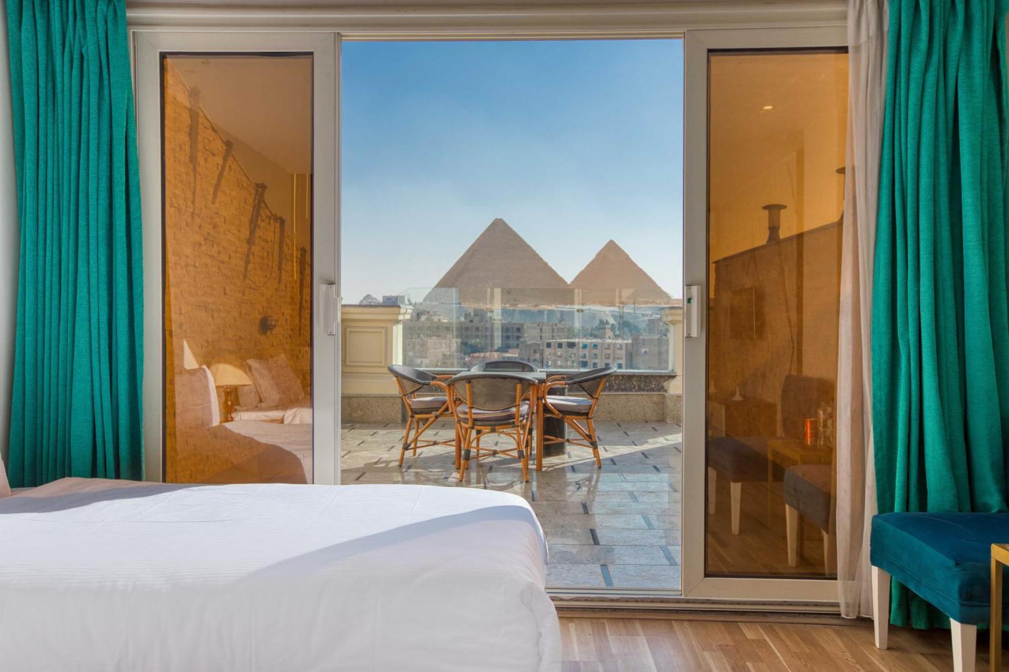New Top Pyramids Hotel Le Caire Extérieur photo