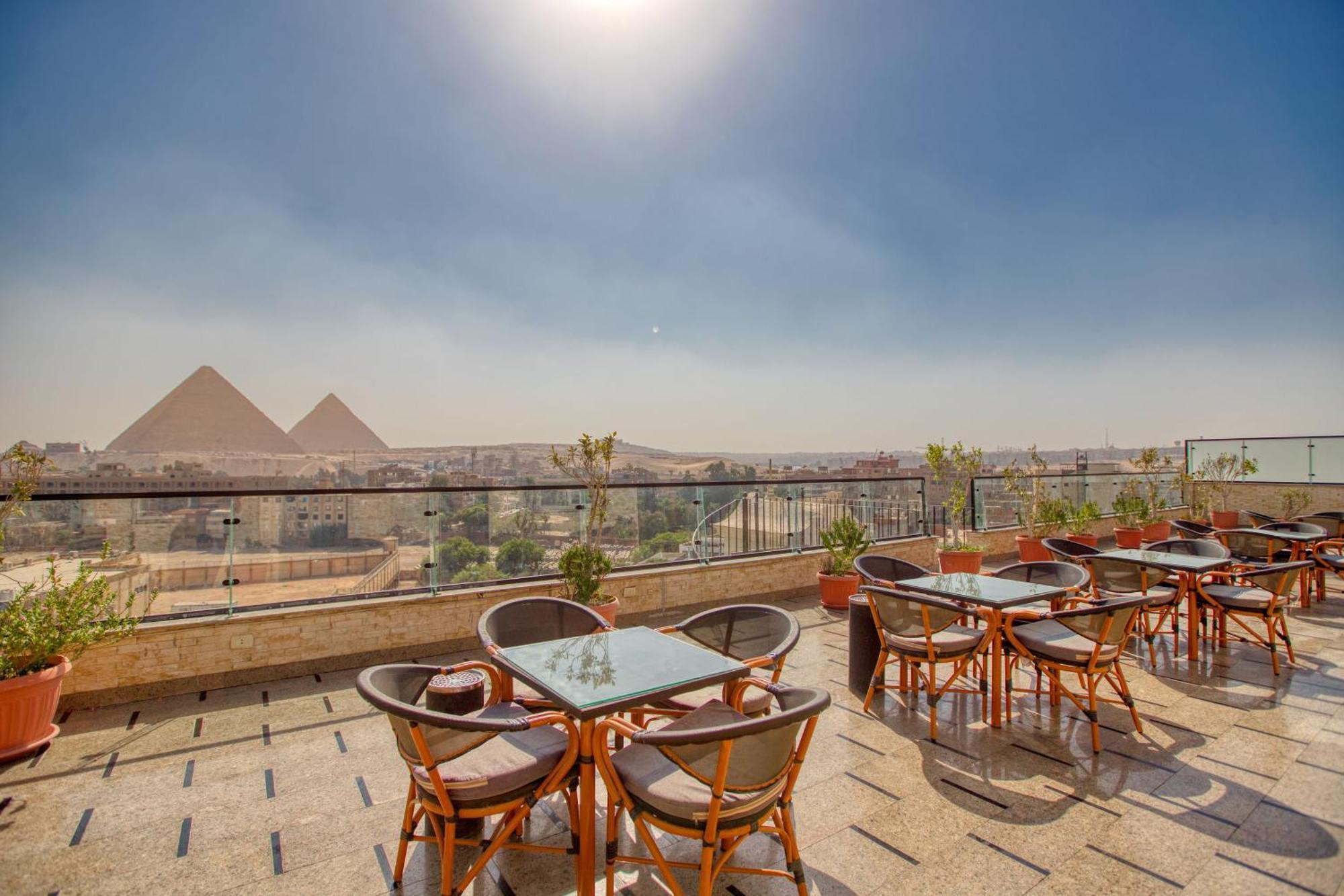 New Top Pyramids Hotel Le Caire Extérieur photo