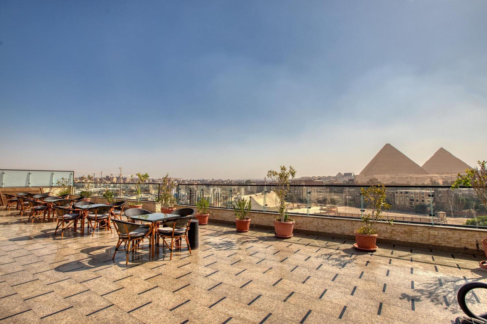 New Top Pyramids Hotel Le Caire Extérieur photo